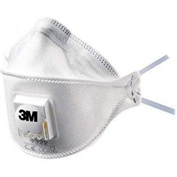 M PSD Deutschland Aura Atemschutzmaske FFP2 mit Ausatemventil, Modellnummer 9322+, Verpackungseinheit (VE) von 10 Stück