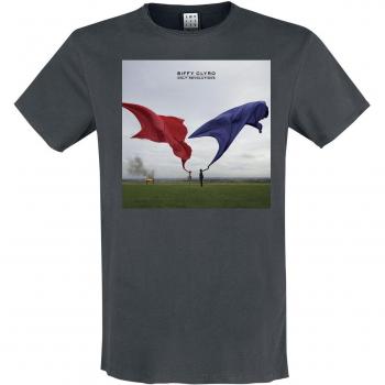 Top Masculino Biffy Clyro Amplified Collection 3XL Gris Marengo