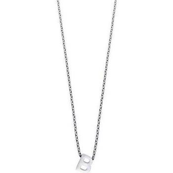 Colgante Duran Exquse Letra B en plata 925 con acabado en rodio