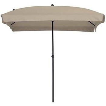 Parasol Jardin Madison Patmos Luxe Ecru 210 × 140 cm