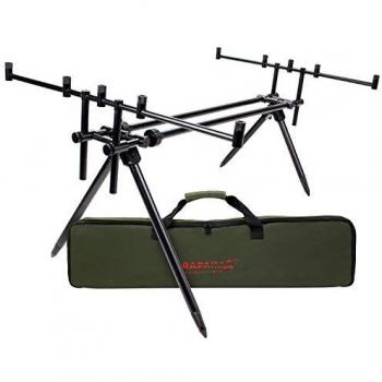 Arapaima Angelerlebnis – Teleskop-Rutenständer 2er-Set für Profi & Hobby