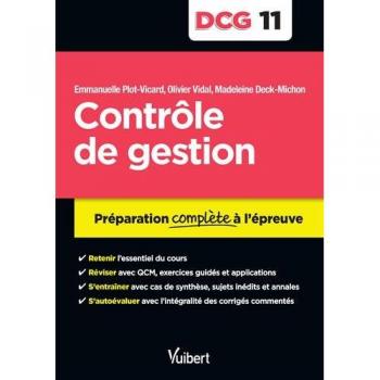 DCG 11. Contrôle de gestion: Préparation complète à l'épreuve