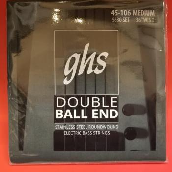 GHS GHS5630 Bass Guitar Strings, Stainless Steel, 46-106