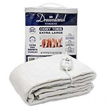 Dreamland Personalized Heat Control Blanket, White, 150 x 120 cm