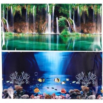 Blue Sea Aquarium Background