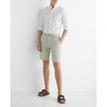 Bermuda Estivi Uomo Cotone Stretch Beige Taglia 36