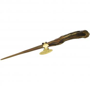 The Noble Collection Wizarding World Wand with Name Tag