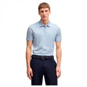 Polo Boss H-PARLAY en bleu clair taille XL