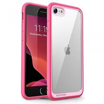 SUPCASE Unicorn Beetle Style Case for iPhone SE 2nd Gen/iPhone 7/iPhone 8, Clear Bumper Case