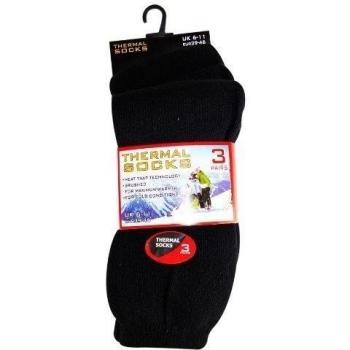 Calcetines de Acrílico 12x Negro Hombre