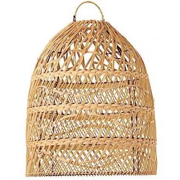 Abat‑jour Vague en Rotin 51 cm – Beige – J‑LINE