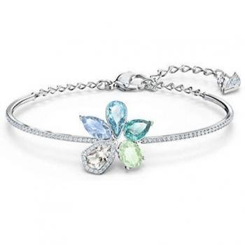 Bracciale Placcato Rodio Swarovski