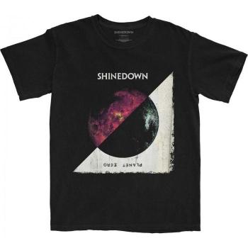 Maglietta nera unisex Planet Zero di Shinedown