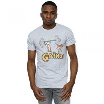 Grey Flintstone Gains Classic Distressed Shirt