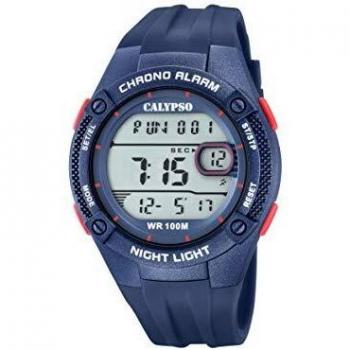 Calypso Watch Digital Hombre, 3.5” Pantalla LCD, Cuarzo