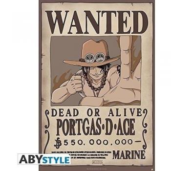 One Piece Wanted Ace Poster 91,5 x 61 cm