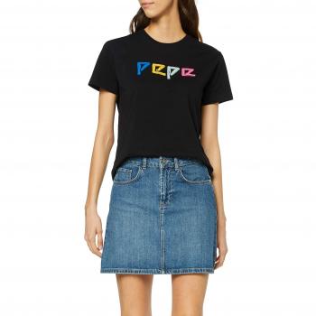 T-shirt Pepe Jeans Elia, Noir, Taille XL