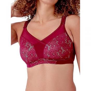 HerRoom Red Elegance No-Wire Bra 36D