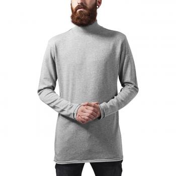 Urban Classics Long Open Edge Turtleneck Sweatshirt