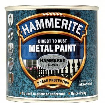 Hammerite Silver Hammered Paint 750ml