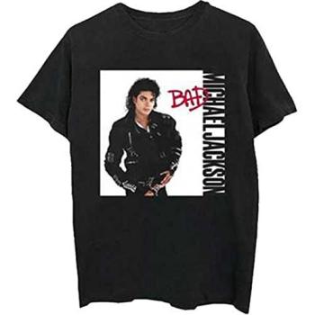 Michael Jackson Bad Album Graphic Tee – Black, Small