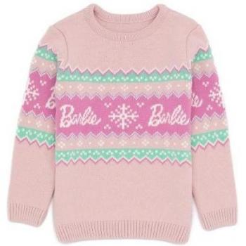 Pull Barbie Fille Fair Isle Rose Pastel 11-12 Ans