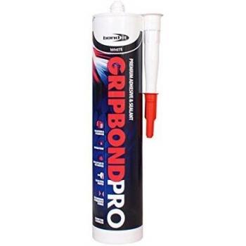 Bond It GRIPBOND PRO Hybrid Sealant and Adhesive, 290ml