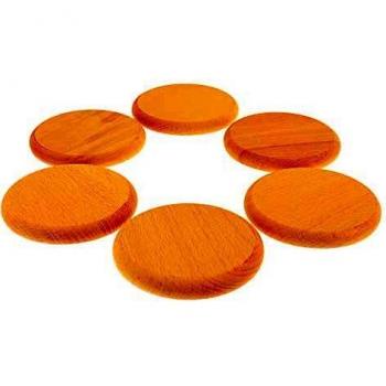 HOFMEISTER® Abdeckung für Weizengläser und Maßkrüge, 10 cm Ø, Holz, Insektenschutz