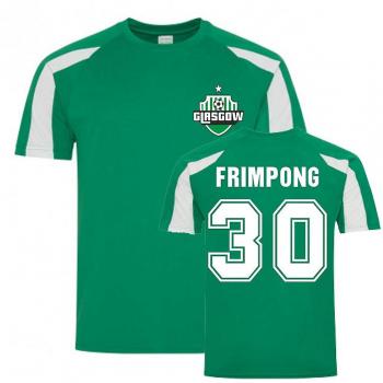 Camiseta de Ejercicio de Fútbol Jeremie Frimpong, Verde, XL