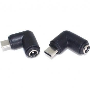 Conector hembra 5,5x2,1mm con salida tipo C