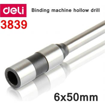 Deli 3839 Revit Binding Machine 6x50mm Hollow Drill