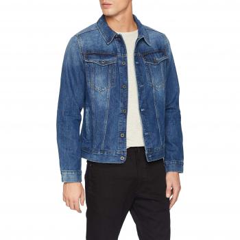 G-STAR RAW 3301 Veste en Jean Slim Homme, Bleu