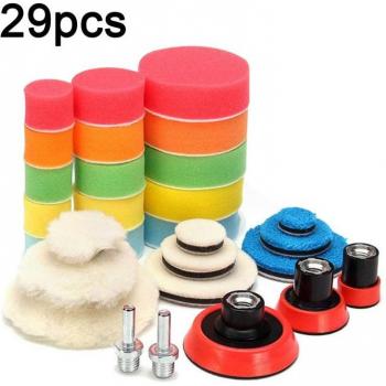 Kit de pulido para coche con almohadillas de 1.2/2/3 pulgadas