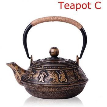 7 Chioces Enamel Cast Iron Teapot
