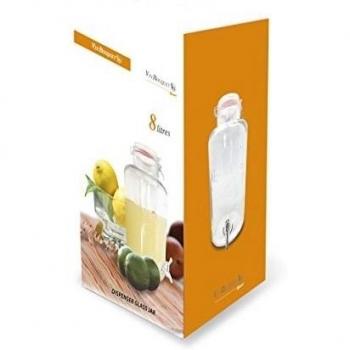 Dispensador de Bebidas Vin Bouquet 8 L con Grifo para Cocina