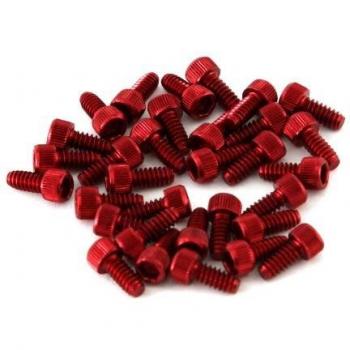 MSC Tacos Pedales Superflat Alu7075T6 Color Rojo