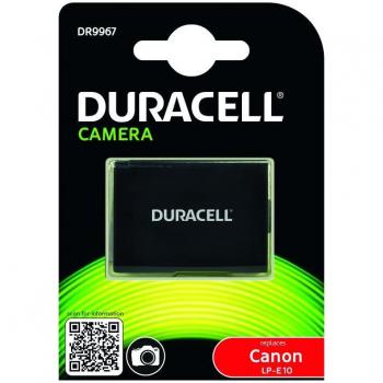 Duracell DR9967 Rechargeable Battery – LP‑E10 Camera Module