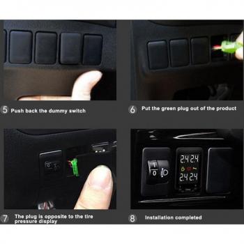 Monitor de Neumáticos OBD para Mitsubishi Outlander