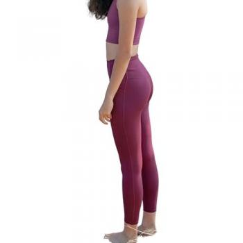 Legging Femme 7/8 Taille Haute Poche