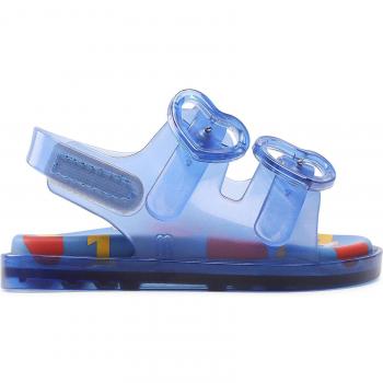 Melissa Mini Wide Sandalen + Cap 33652 Blau