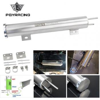 2x13 Stainless Steel Radiator Overflow Bottle