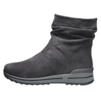 Ara OSAKA Schlupfboots, Stiefelette, Keilabsatz, Casual-Boots in Komfortweite H = sehr weit