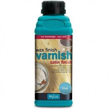 Polyvine Premium Blue Wax Varnish 500 ml