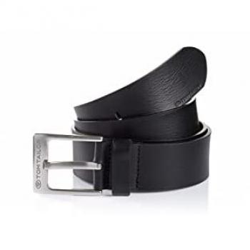 TOM TAILOR Ledergürtel »TTCALVIN«, 4 cm breiter Herrengürtel