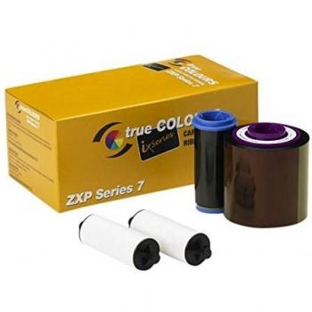 Ribbon zebra ymcko zxp7 para 250 tarjetas