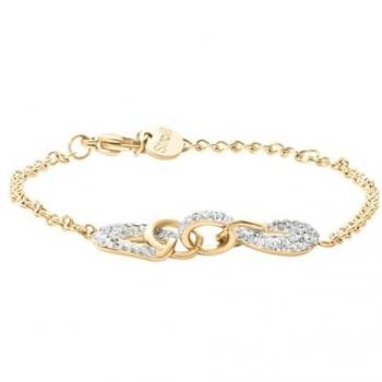 Bracciale Lady Phantasya Acciaio Rosato con cristallo