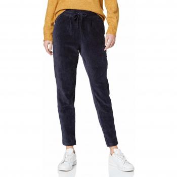 Only Pantalones Ping Pong Cord Pnt Noos, Azul para Mujer