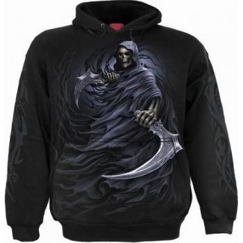 Schwarzer Doppel-Todes-Kapuzenpullover S (Unisex, Erwachsene) – Spiral Direct