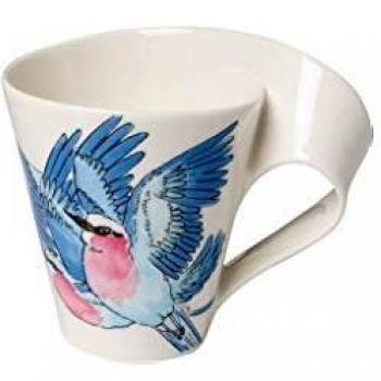 Villeroy und Boch NewWave Espresso Tasse, 80 ml, Höhe: 6 cm, Premium Porzellan, Rot