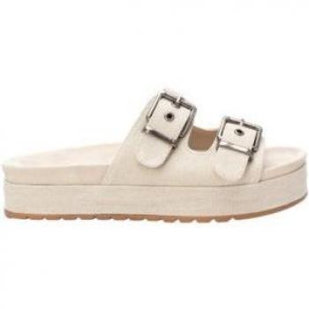 Refresh 171564 Beige Women's Platform Sandals EU 38